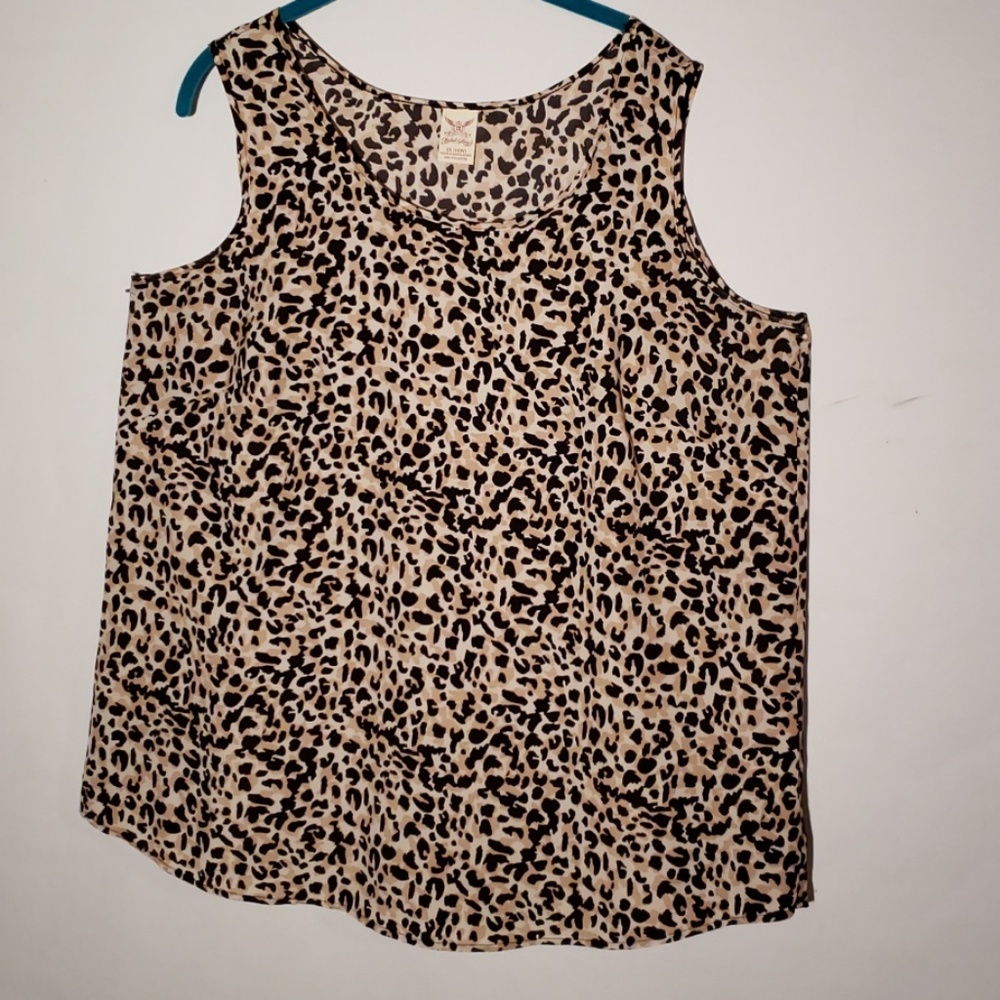 Faded Glory Animal Print Tank